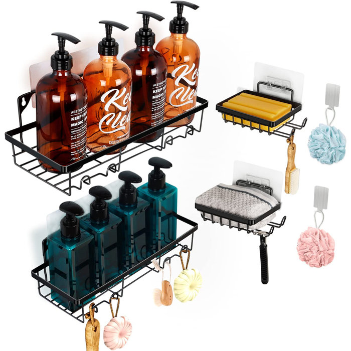 Singularity Sparklr Adhesive Mount Stainless Steel Shower Shelf Wayfair